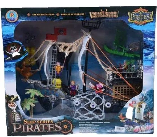 Blue Toys Playset Πειρατικό Καράβι Με Αξεσουάρ (MKK570075) 1 Blue Toys Playset Πειρατικό Καράβι Με Αξεσουάρ (MKK570075)