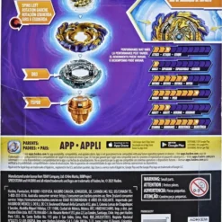 Hasbro Beyblade Speedstorm Starter Pack Bey Sps Mirage Fafnir F6 (F0565) -Toys Games Store 208654 2