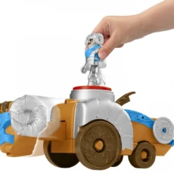 Fisher Price Imaginext Ιππότες Φιγούρες Με Αξεσουάρ Και Όχημα Βασιλικός Πολιορκητικός Κριός (HCG48) -Toys Games Store 208898 3