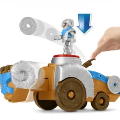 Fisher Price Imaginext Ιππότες Φιγούρες Με Αξεσουάρ Και Όχημα Βασιλικός Πολιορκητικός Κριός (HCG48) -Toys Games Store 208898 4