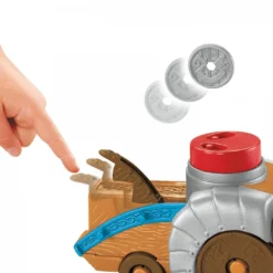 Fisher Price Imaginext Ιππότες Φιγούρες Με Αξεσουάρ Και Όχημα Βασιλικός Πολιορκητικός Κριός (HCG48) -Toys Games Store 208898 5