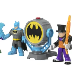 Fisher Price Imaginext DC Super Friends Bat-Tech Bat-Signal Σετ με 4 Φιγούρες (HFD47)