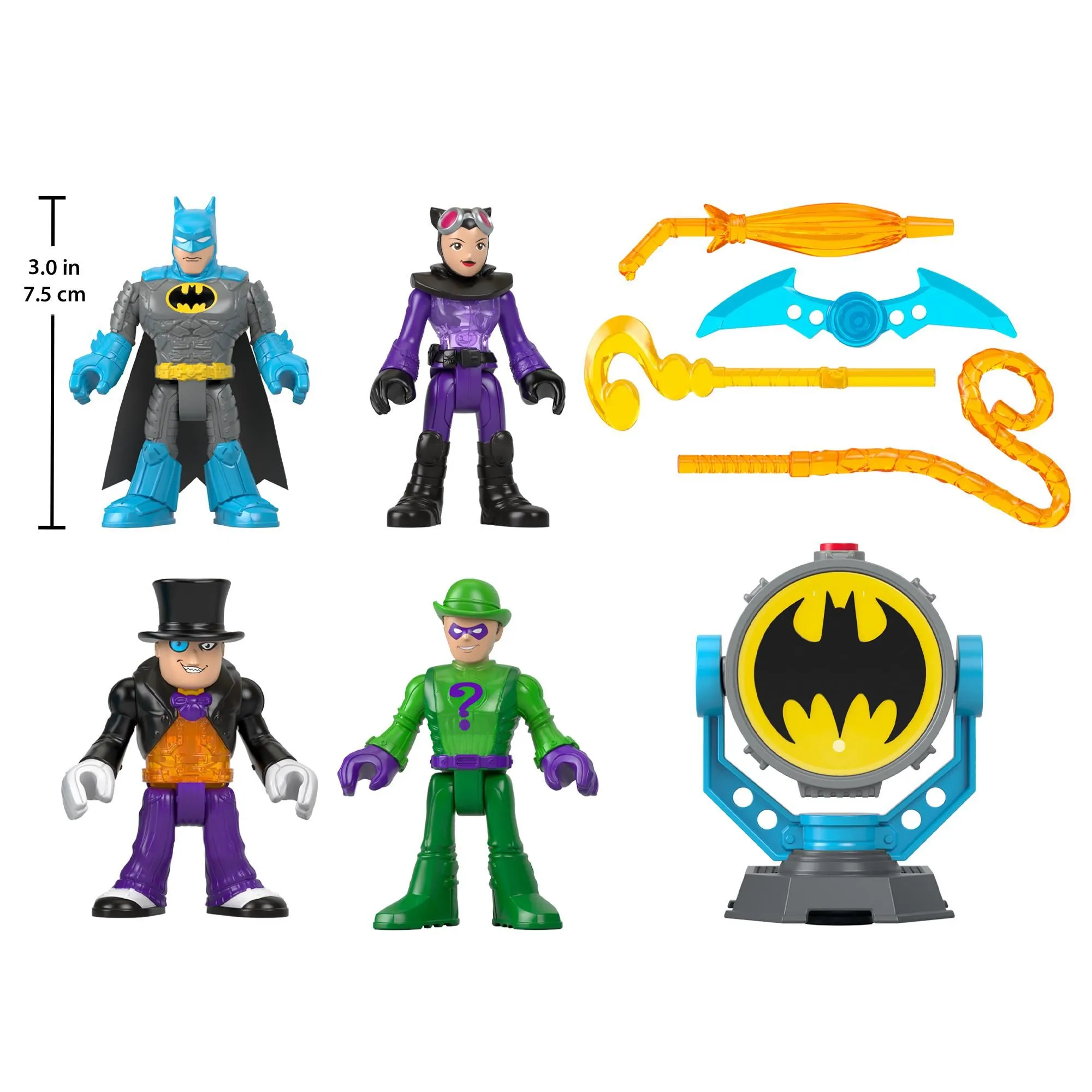 Fisher Price Imaginext DC Super Friends Bat-Tech Bat-Signal Σετ με 4 Φιγούρες (HFD47) 5 Fisher Price Imaginext DC Super Friends Bat-Tech Bat-Signal Σετ με 4 Φιγούρες (HFD47) - Image 5