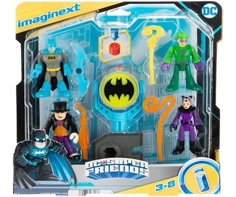 Fisher Price Imaginext DC Super Friends Bat-Tech Bat-Signal Σετ με 4 Φιγούρες (HFD47) 6 Fisher Price Imaginext DC Super Friends Bat-Tech Bat-Signal Σετ με 4 Φιγούρες (HFD47) - Image 6