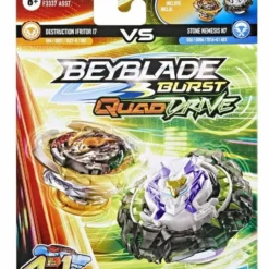 Hasbro Beyblade Burst Quad Drive Dual Pack Stone Nemesis N7 Dstr Ifritor I7 (F3962) -Toys Games Store 212615 1