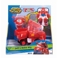 Just Toys Super Wings Transforming Vehicle Jett (720300-1)