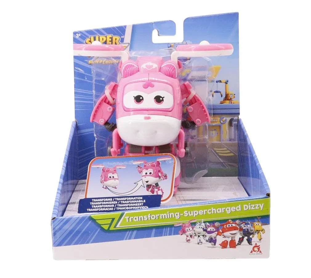 Just Toys Super Wings Supercharge Transforming Dizzy (720200-4) 1 Just Toys Super Wings Supercharge Transforming Dizzy (720200-4)