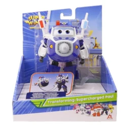 Just Toys Super Wings Supercharge Transforming Paul (720200-6)