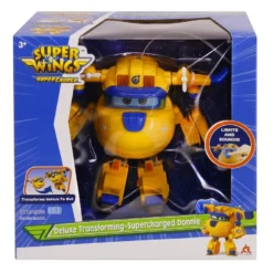 Just Toys Super Wings Φιγούρα Superchange Με Ήχους Και Φώτα Donnie (740430-2)