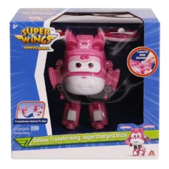 Just Toys Super Wings Φιγούρα Superchange Με Ήχους Και Φώτα Dizzy (740430-4)