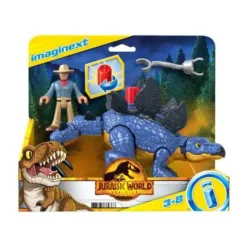 Fisher Price Imaginext Jurassic World 3: Stegosaurus And Dr.Alan (GVV64) 5 Fisher Price Imaginext Jurassic World 3: Stegosaurus And Dr.Alan (GVV64) -Toys Games Store 216237 1