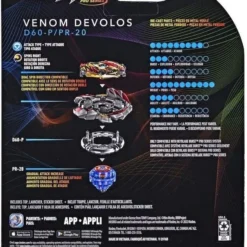 Hasbro Beyblade Pro Seriers Starter Pack Venom Devolos (F4558) -Toys Games Store 220334 3