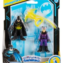 Fisher Price Imaginext Batman Και Κακός Σετ Των 2 Catwoman And Batman (HGX82)