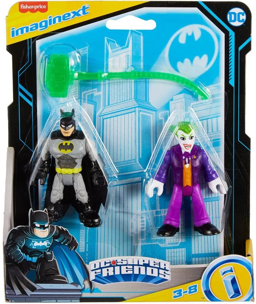 Fisher Price Imaginext Batman Και Κακός Σετ Των 2 Joker And Batman (HGX81) 1 Fisher Price Imaginext Batman Και Κακός Σετ Των 2 Joker And Batman (HGX81)