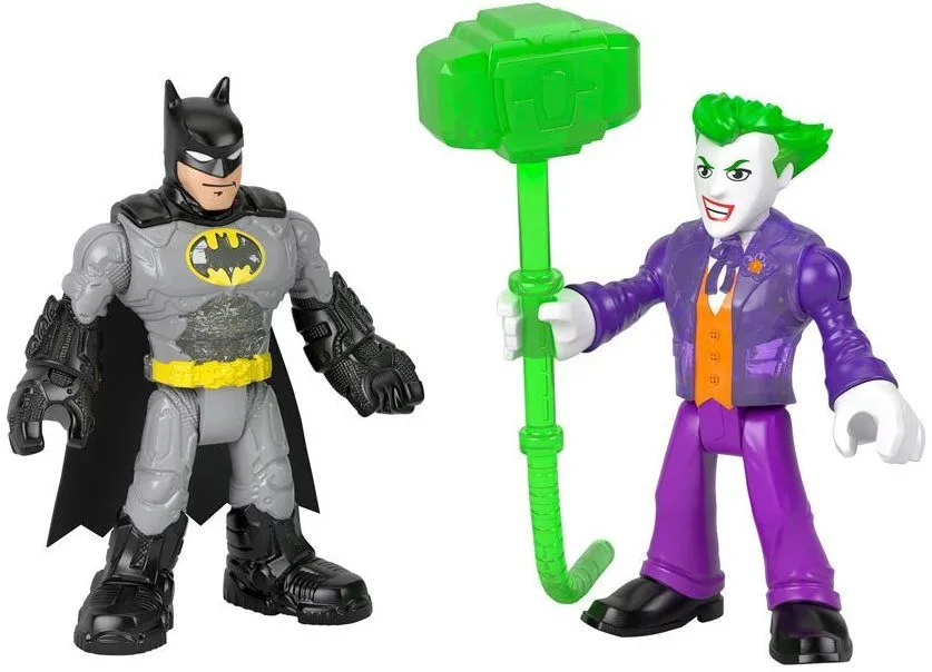 Fisher Price Imaginext Batman Και Κακός Σετ Των 2 Joker And Batman (HGX81) 2 Fisher Price Imaginext Batman Και Κακός Σετ Των 2 Joker And Batman (HGX81) - Image 2