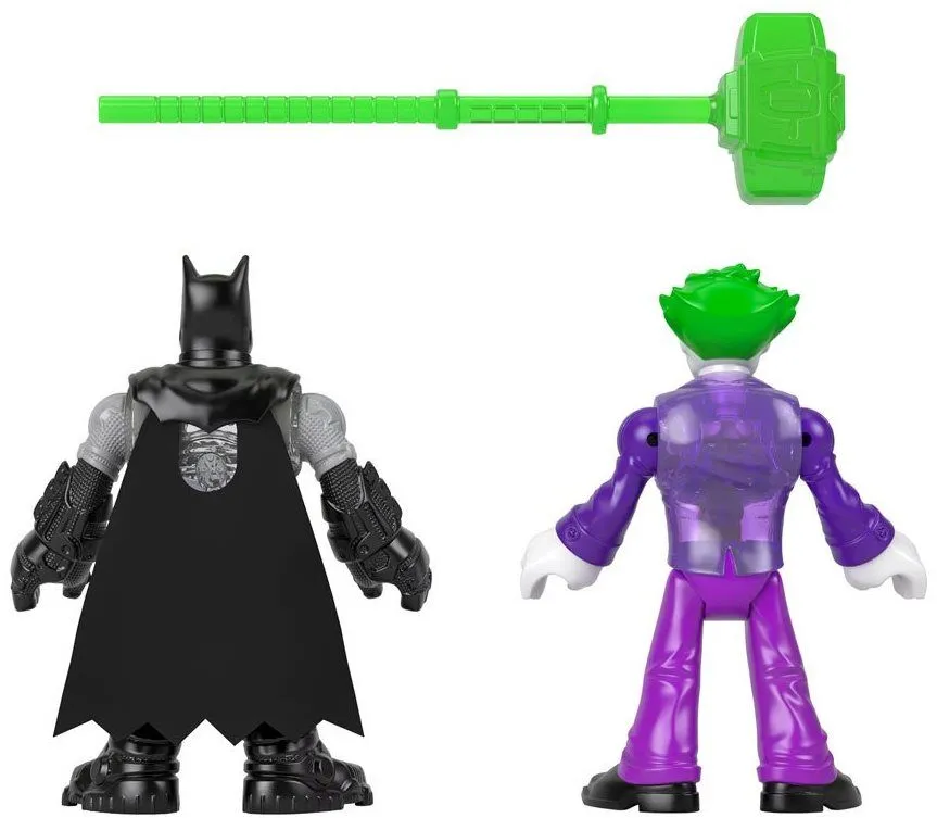Fisher Price Imaginext Batman Και Κακός Σετ Των 2 Joker And Batman (HGX81) 3 Fisher Price Imaginext Batman Και Κακός Σετ Των 2 Joker And Batman (HGX81) - Image 3