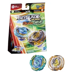 Hasbro Beyblade Burst Quad Drive Dual Pack Katana Muramasa M7 Vanish Cobra C7 (F4488)