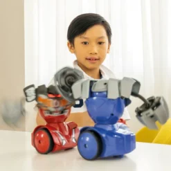 AS το καλό παιχνίδι Hλεκτρονικό Robo σετ 2 Τηλεκατευθυνόμενα Ρομπότ Kombat Mega Fist (7530-88068) -Toys Games Store 221603 4