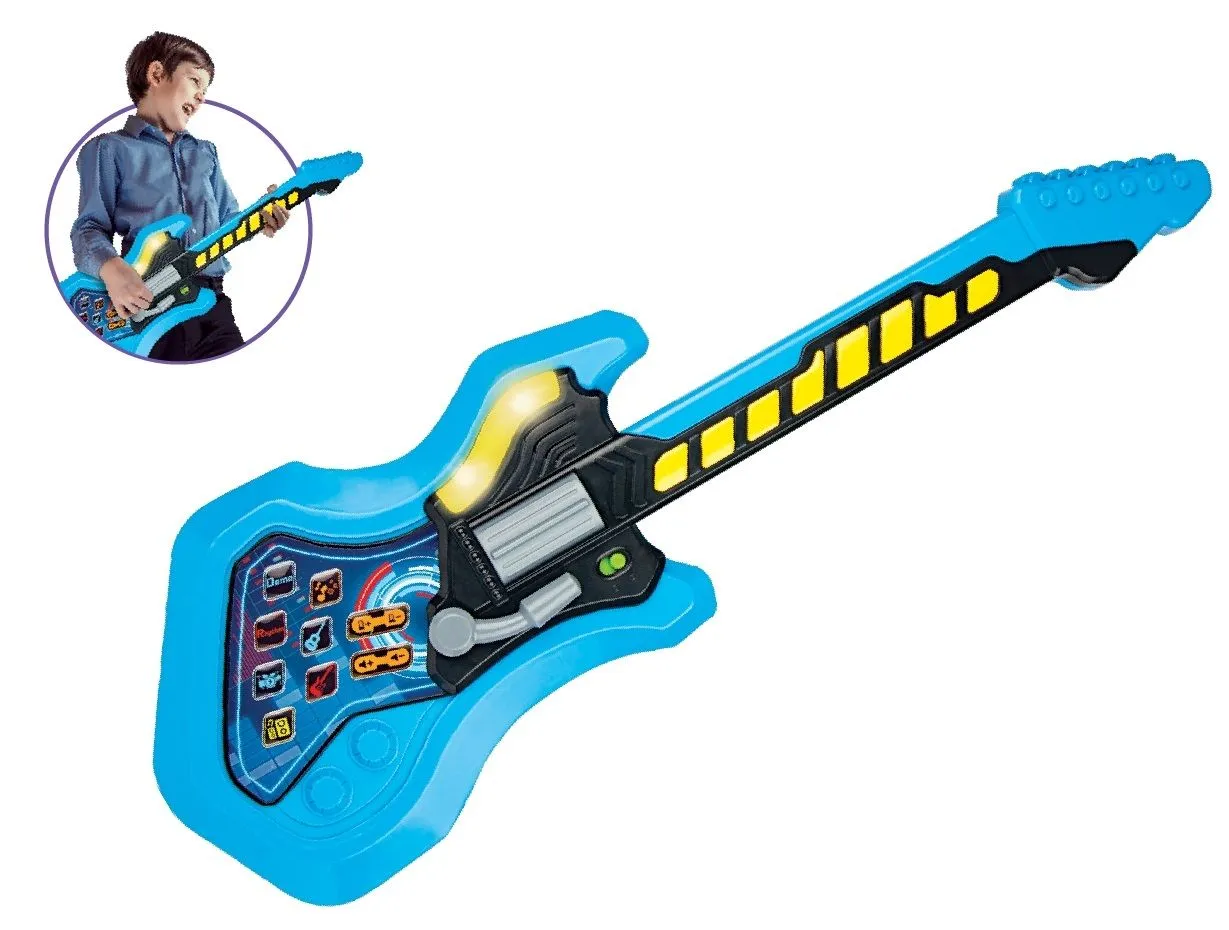 Winfun Cool Kidz Rock Guitar Blue (2085A-NL) 3 Winfun Cool Kidz Rock Guitar Blue (2085A-NL) - Image 3