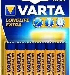 Μπαταρια Varta Aaa 6 Τεμαχια (4103)