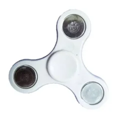 Fidget Finger Spinner Λευκο 0.5 Minute (103476-Α)