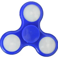 Σβουρα Fidget Spinner Μπλε Με Φως Plastic 1 Minute (103479-ΜΠ)