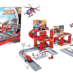 Blue Toys Playset Πυροσβεστικο Τμημα The Parking Lot Rescue Οεμ (MKH916317)