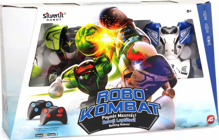 AS το καλό παιχνίδι Ηλεκτρονικο Σετ 2 Robot Robo Kombat (7530-88052) 2 AS το καλό παιχνίδι Ηλεκτρονικο Σετ 2 Robot Robo Kombat (7530-88052) - Image 2