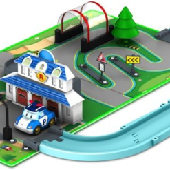 AS το καλό παιχνίδι Robocar Poli Brooms Town Map Αρχηγειο (1003-83280) -Toys Games Store 680855 1