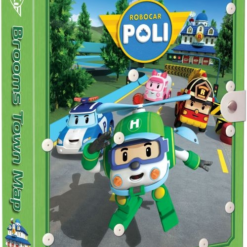 AS το καλό παιχνίδι Robocar Poli Brooms Town Map Αρχηγειο (1003-83280) -Toys Games Store 680855 2