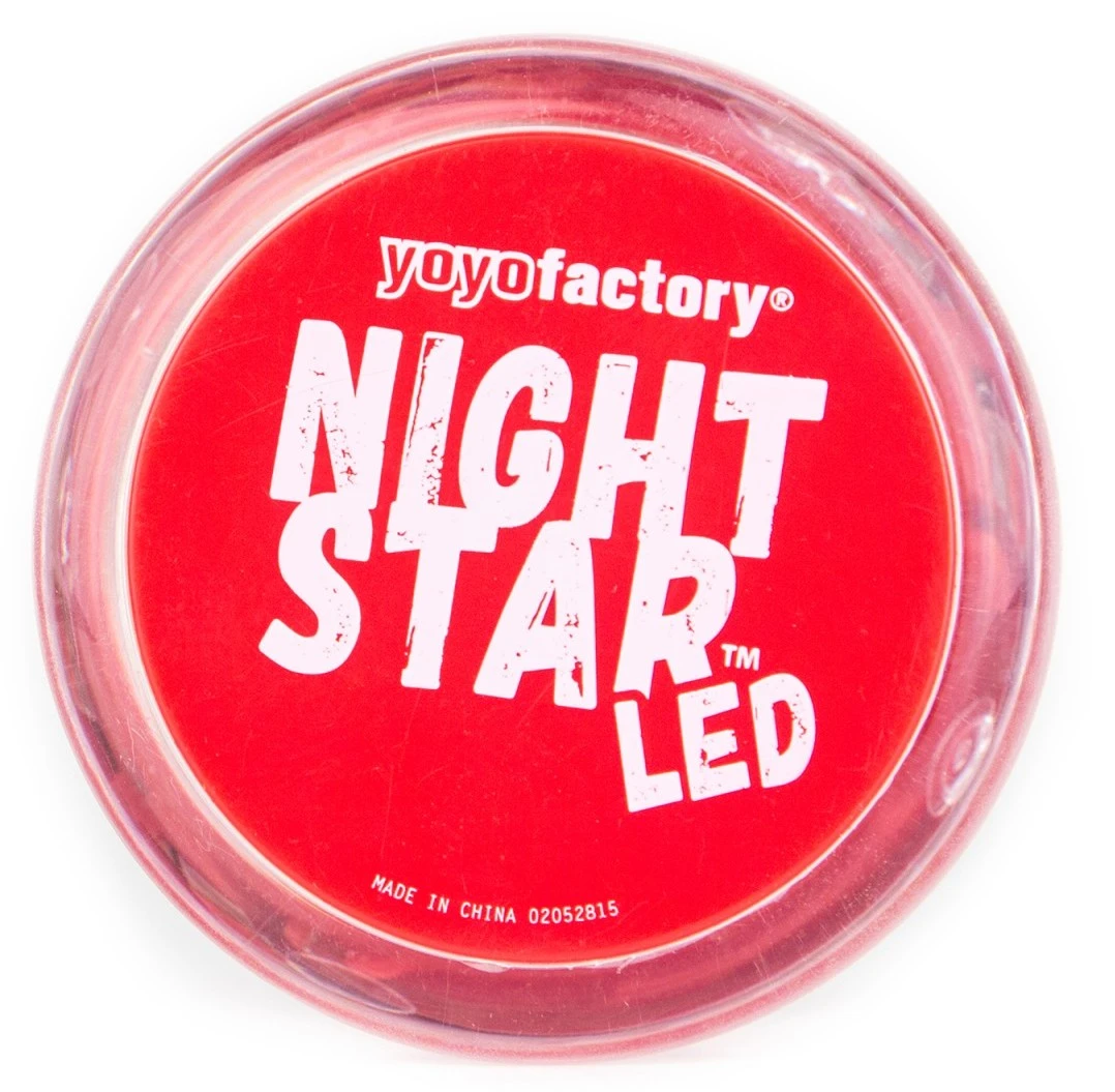 YoYo Factory Yoyofactory Γιογιο Nightstar Led Clear Red (YO-246) 2 YoYo Factory Yoyofactory Γιογιο Nightstar Led Clear Red (YO-246) - Image 2