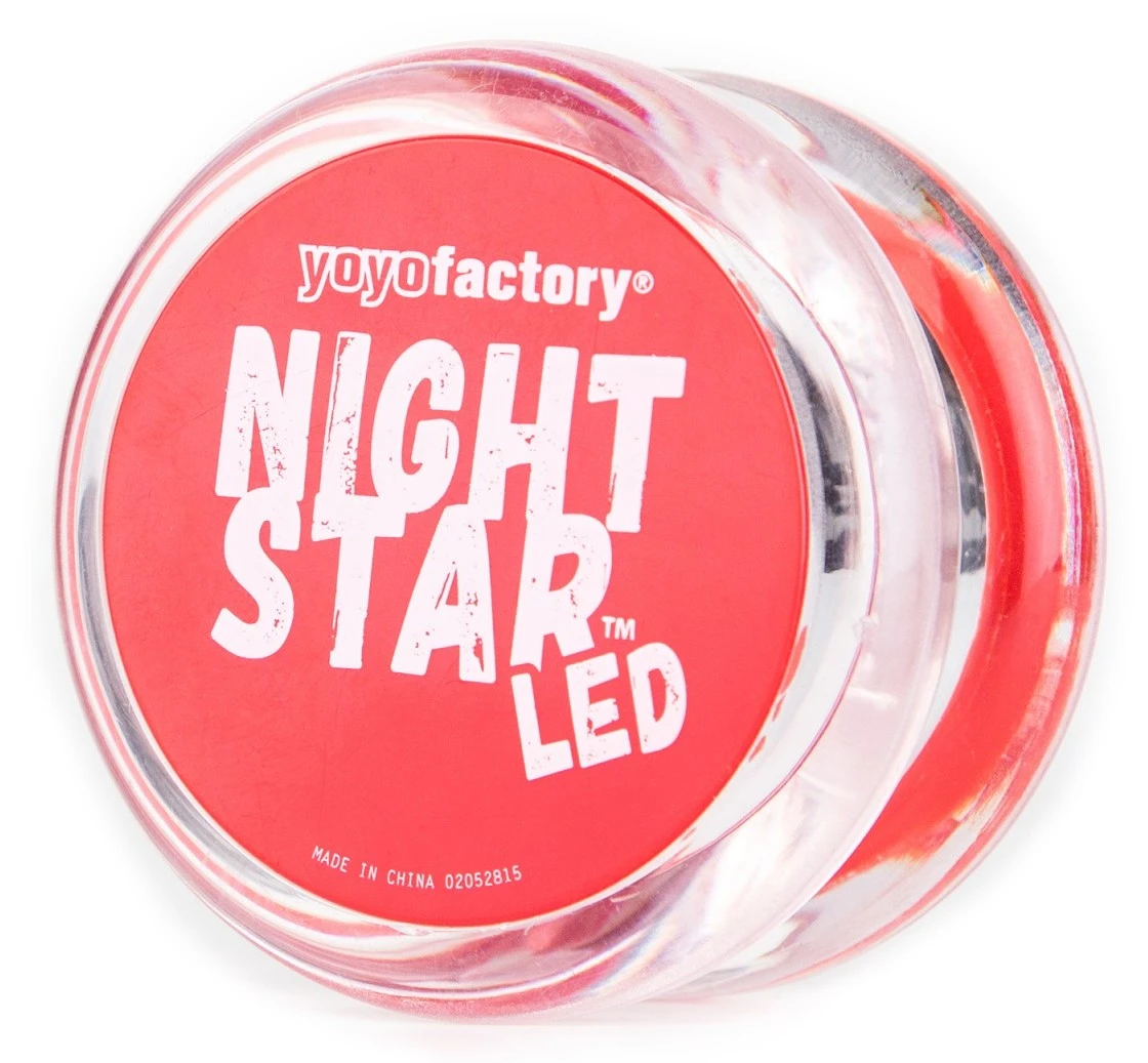 YoYo Factory Yoyofactory Γιογιο Nightstar Led Clear Red (YO-246) 4 YoYo Factory Yoyofactory Γιογιο Nightstar Led Clear Red (YO-246) - Image 4