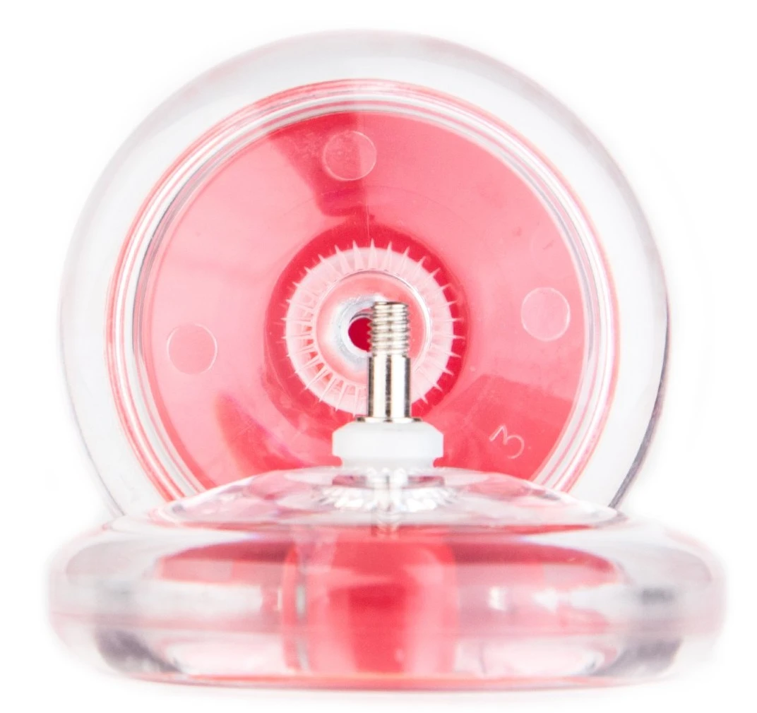 YoYo Factory Yoyofactory Γιογιο Nightstar Led Clear Red (YO-246) 5 YoYo Factory Yoyofactory Γιογιο Nightstar Led Clear Red (YO-246) - Image 5