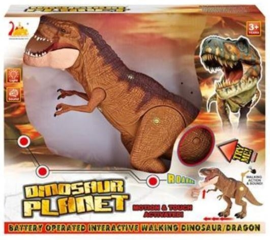 Blue Toys Δεινοσαυρος Μπαταριας T-Rex Με Ηχο Και Φως Dinosaur Planet (MKK136257) 3 Blue Toys Δεινοσαυρος Μπαταριας T-Rex Με Ηχο Και Φως Dinosaur Planet (MKK136257) - Image 3