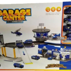 Blue Toys Playset Παρκινγκ Αστυνομικος Σταθμος Super Garage (MKB403657)