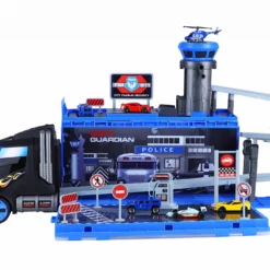 Blue Toys Playset Parking Φορτηγό Track Police (MKL399101)