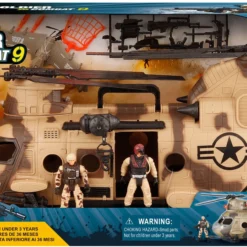 Blue Toys Στρατιωτικό Αεροπλάνο Με Φώς Και Μουσική PLAYSET (MKL410981)