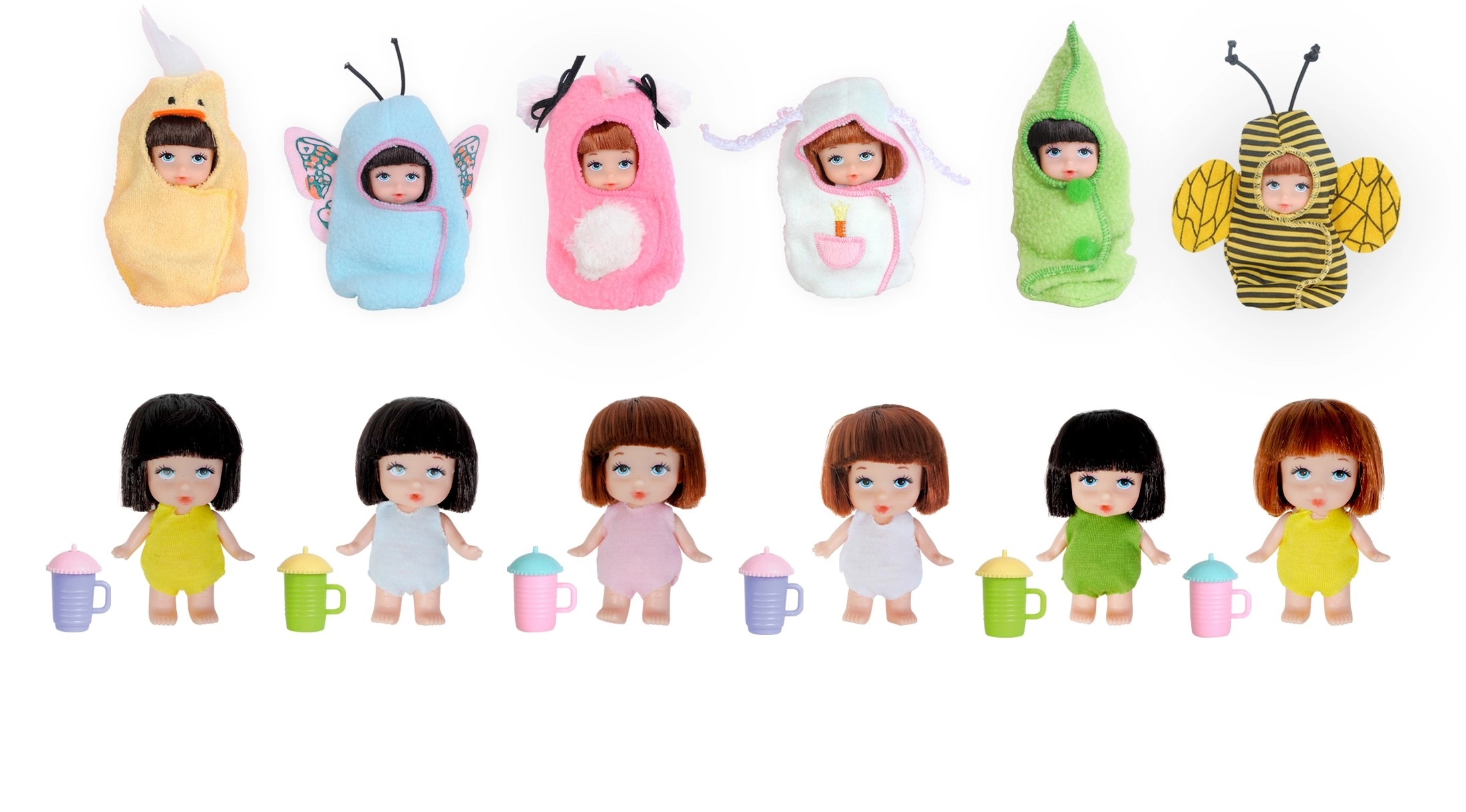 Blue Toys Κούκλα Μωρό Πίνω Και Κάνω Πιπί 7εκ (MKL413537) 2 Blue Toys Κούκλα Μωρό Πίνω Και Κάνω Πιπί 7εκ (MKL413537) - Image 2