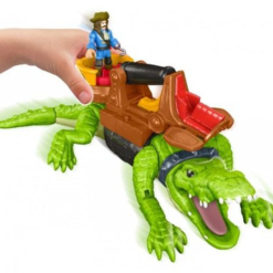 Fisher Price Imaginext Κροκόδειλος Τέρας Και Πειρατής Με Αξεσουάρ (DHH63) -Toys Games Store 694335 2