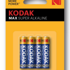 4 Kodak Max Alkaine Super AAA Lr03 Batterien Blister 1.5v (1001568)
