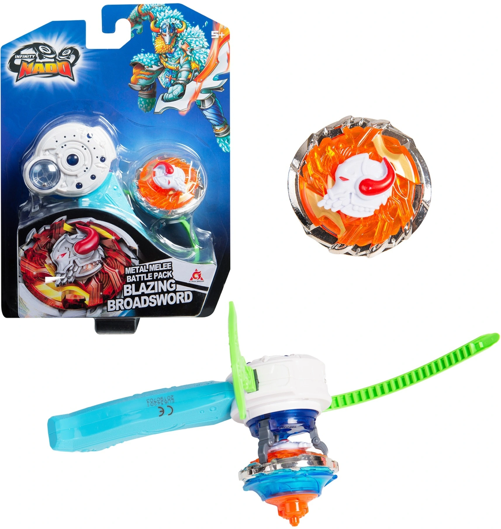 Just Toys Infinity Nado V – Classic Series Blazing Broadsword (634200/634201) 5 Just Toys Infinity Nado V – Classic Series Blazing Broadsword (634200/634201) - Image 5