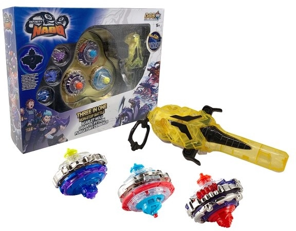 Just Toys Infinity Nado V – 3 In 1 Playset Scarlet Wolf – Gigantic Python – Purgatory Cerberus (634600) 4 Just Toys Infinity Nado V – 3 In 1 Playset Scarlet Wolf – Gigantic Python – Purgatory Cerberus (634600) - Image 4