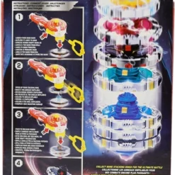 Just Toys Infinity Nado V Stackable – Advanced Edition Fiery Dragon (634300H/634302H) -Toys Games Store 699023 4