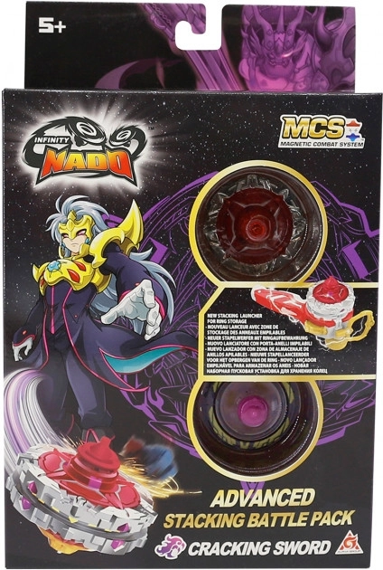 Just Toys Infinity Nado V Stackable – Advanced Edition Cracking Sword (634300H/634303H) 5 Just Toys Infinity Nado V Stackable – Advanced Edition Cracking Sword (634300H/634303H) - Image 5