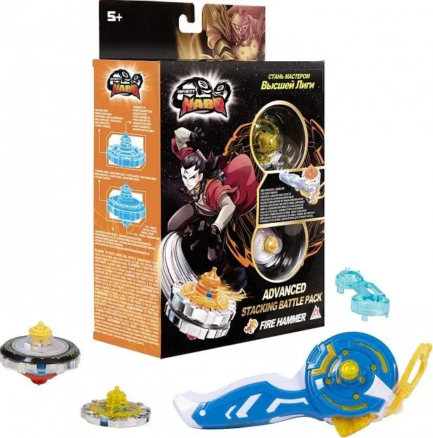 Just Toys Infinity Nado V Stackable – Advanced Edition Fire Hammer (634300H/634304H) 5 Just Toys Infinity Nado V Stackable – Advanced Edition Fire Hammer (634300H/634304H) - Image 5