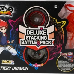 Just Toys Infinity Nado V Stackable – Deluxe Edition Fiery Dragon (634400H/634402H) -Toys Games Store 699027 1